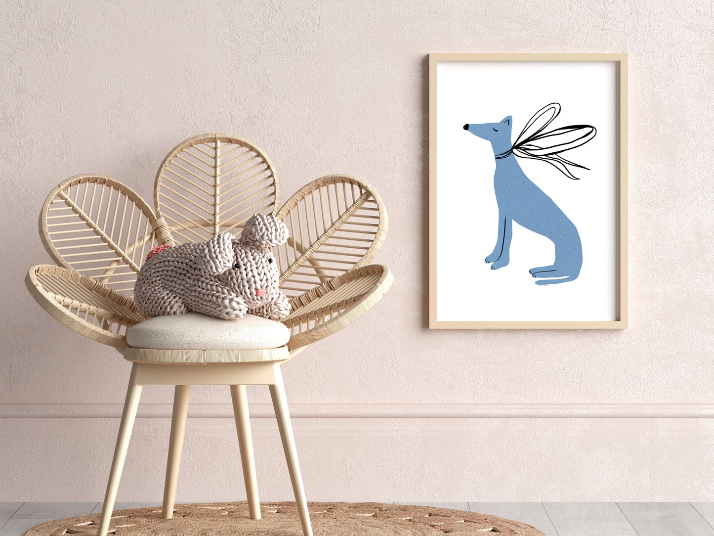 Art Print ‘Gigi the Greyhound’ (cm)