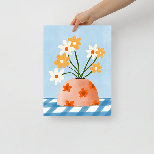 Art Print 'Fresh Flowers' (cm)
