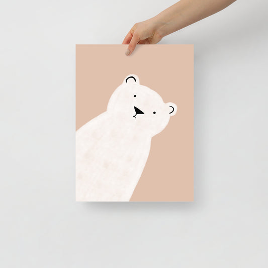 Art Print 'Polar Bear' (cm)