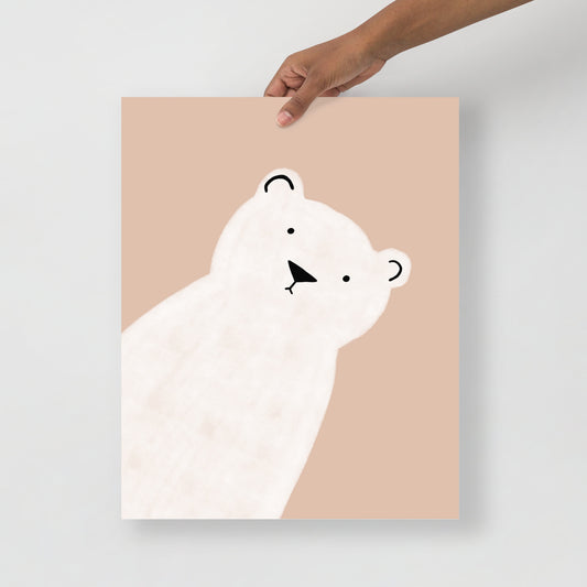 Art Print 'Polar Bear' (inch)