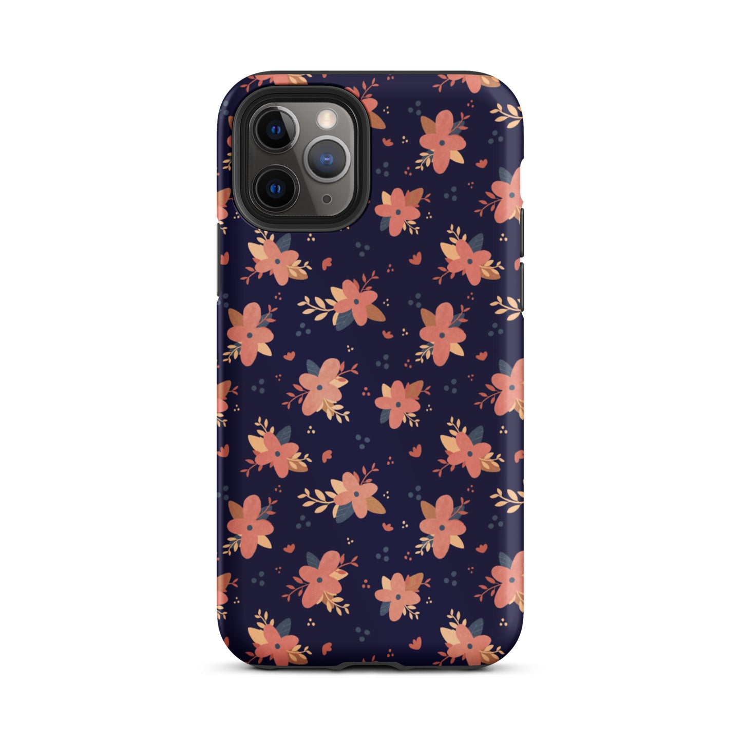 Tough iPhone case 'Orange Flowers'