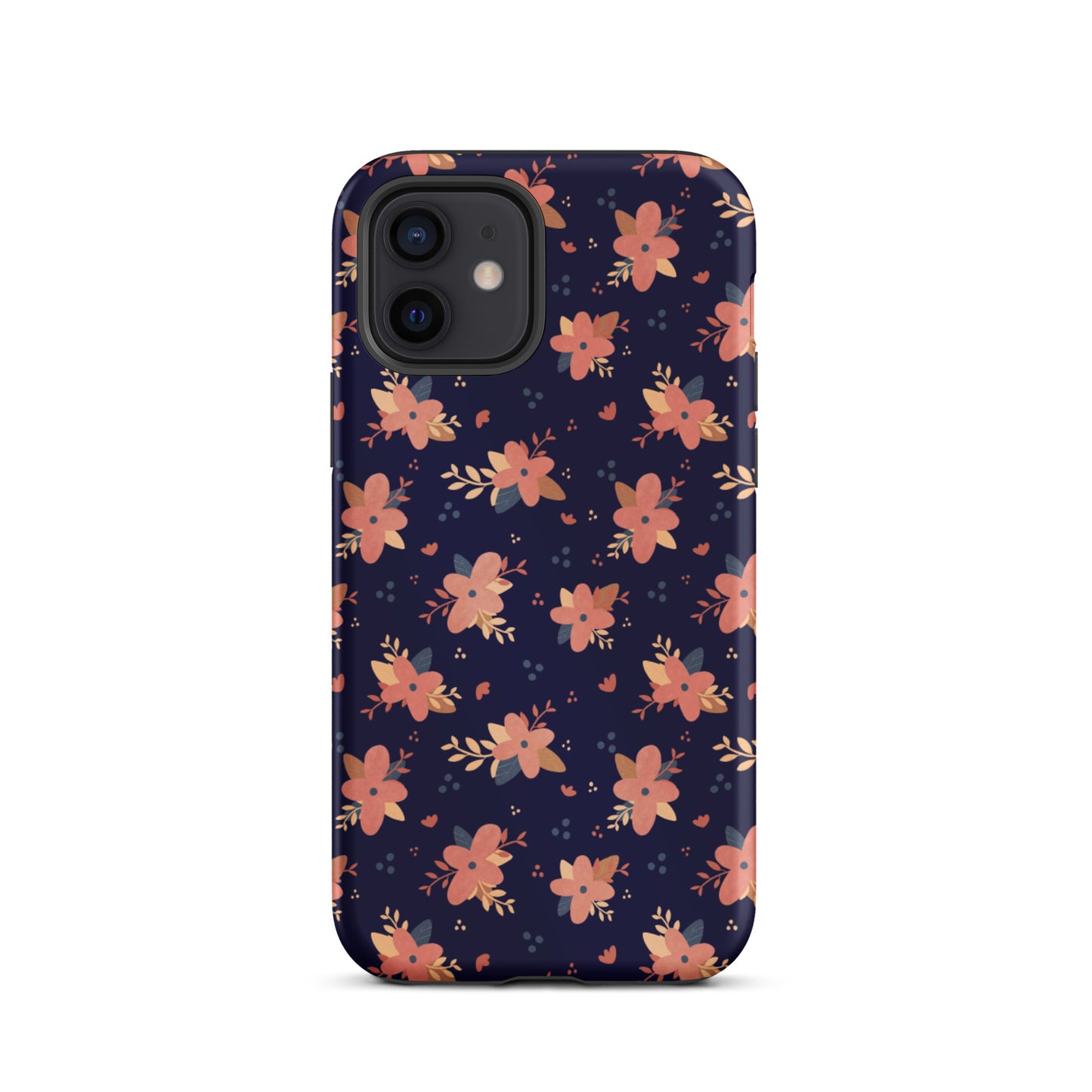 Tough iPhone case 'Orange Flowers'