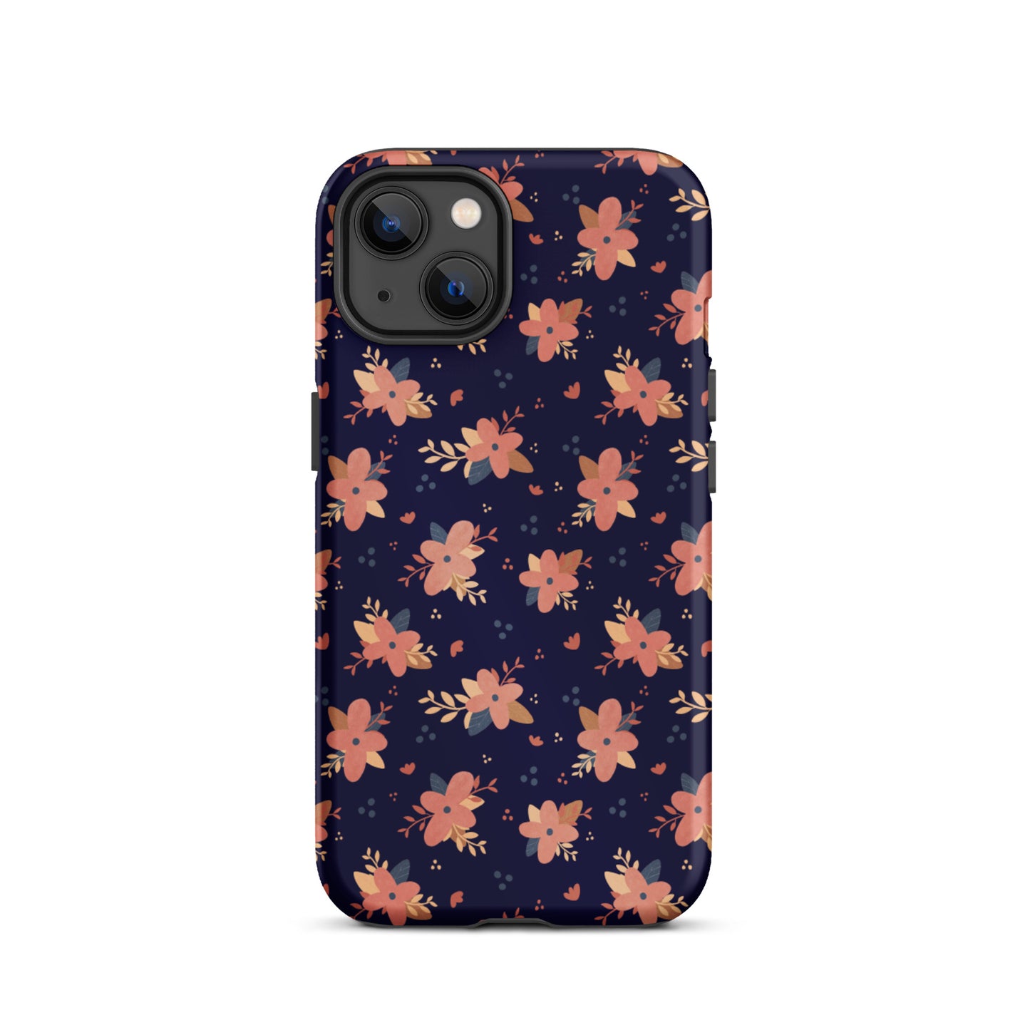 Tough iPhone case 'Orange Flowers'