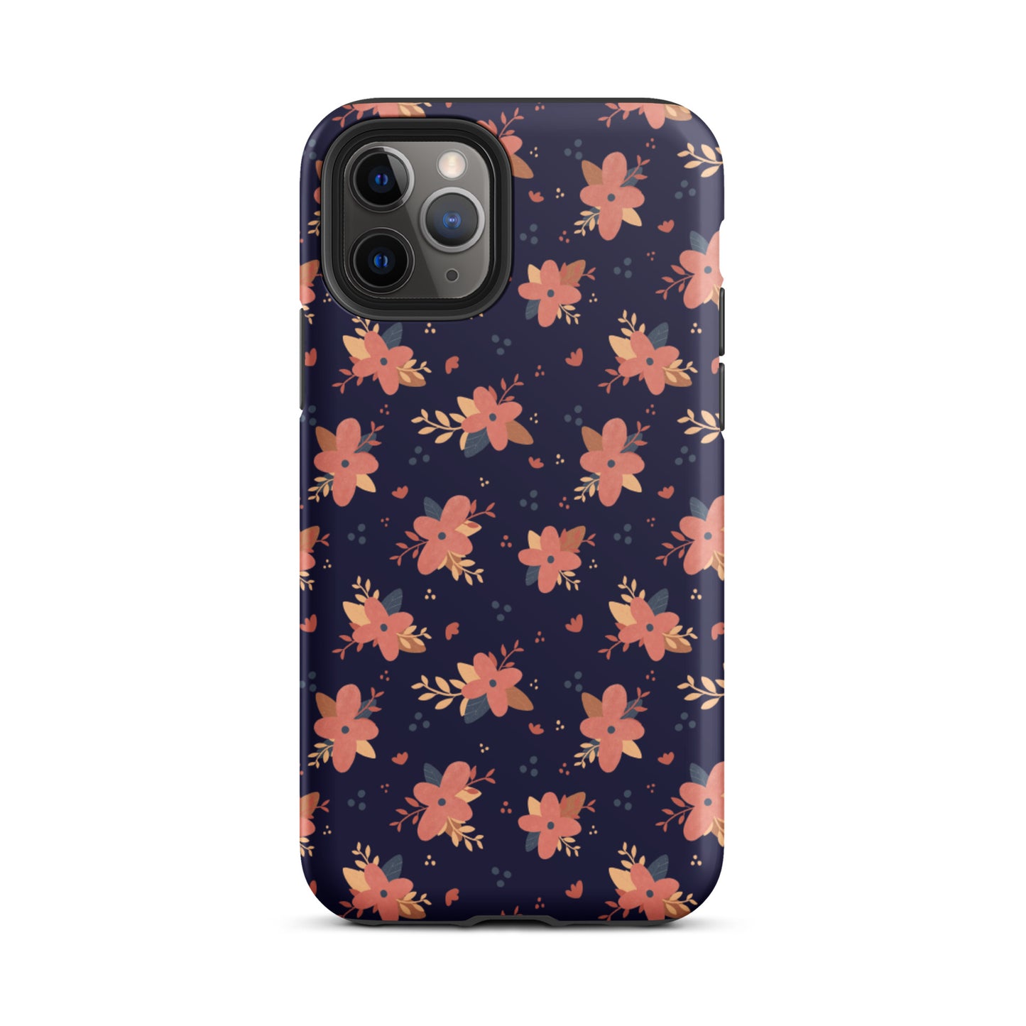 Tough iPhone case 'Orange Flowers'