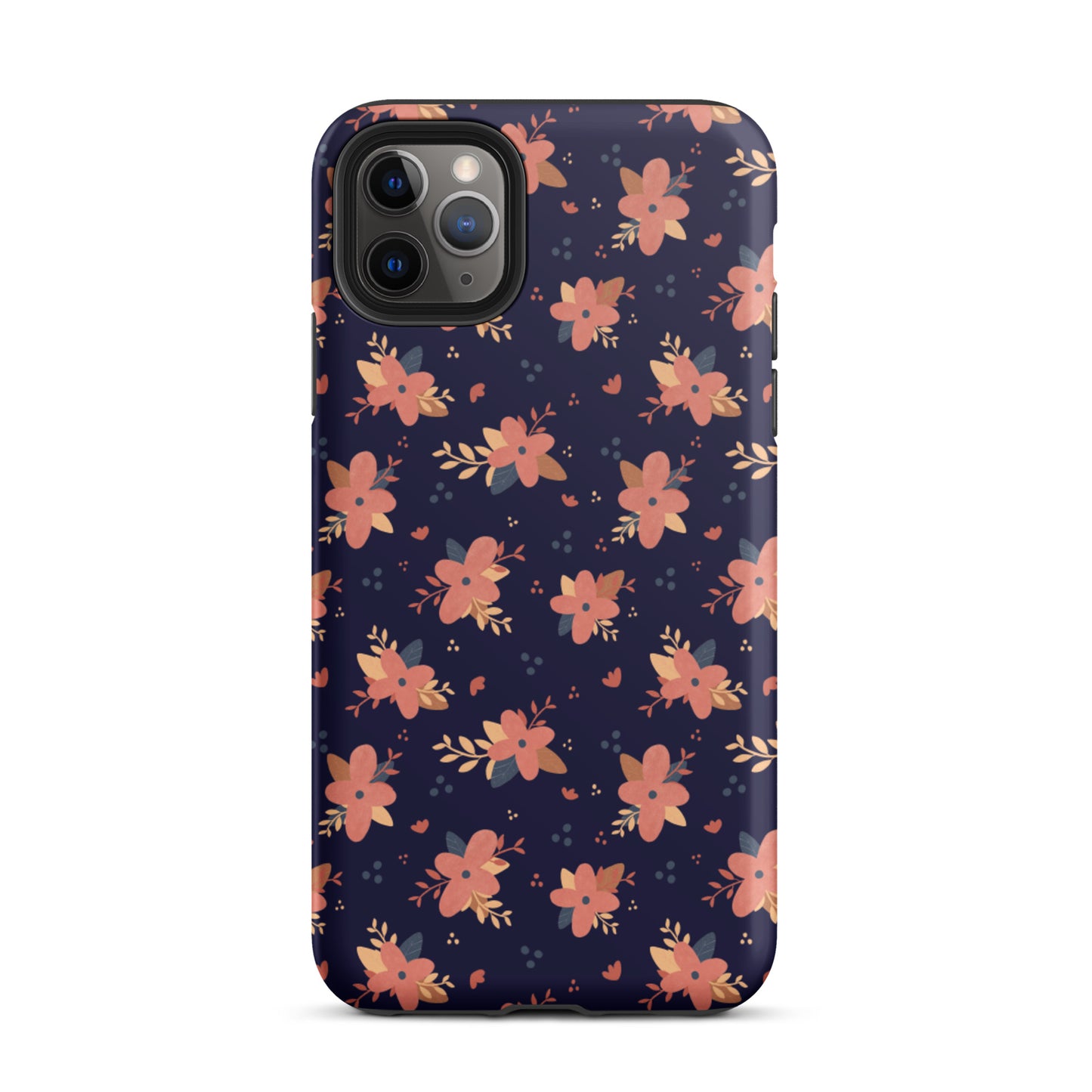 Tough iPhone case 'Orange Flowers'