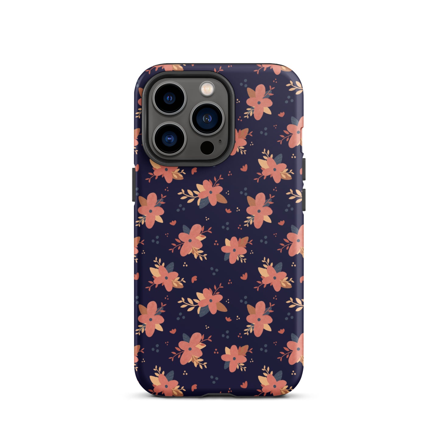 Tough iPhone case 'Orange Flowers'