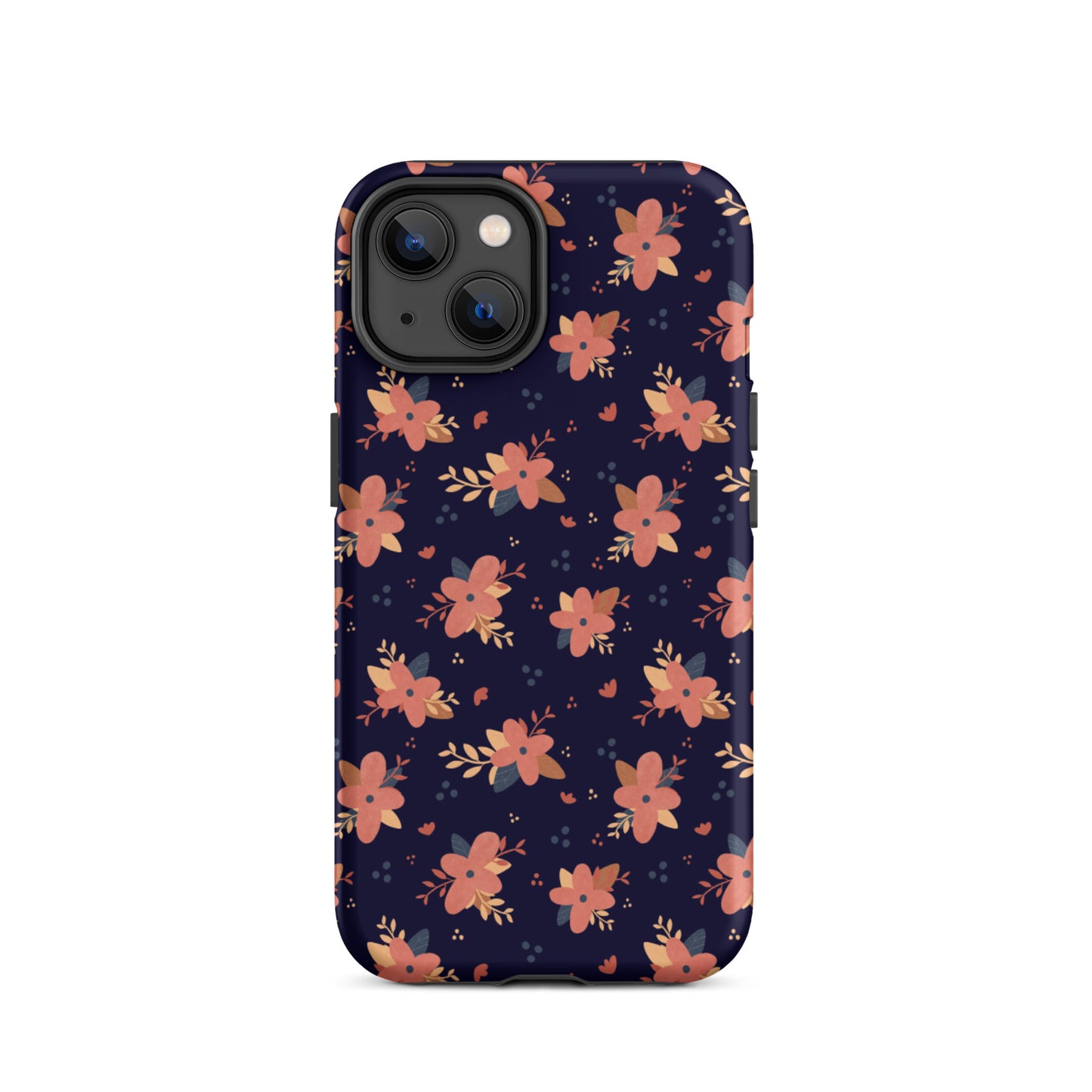 Tough iPhone case 'Orange Flowers'